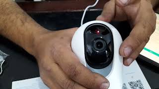 Wifi Smart Camera for Mobile CCTV  Unboxing  Detail feature and setupSpec review in Urdu [upl. by Dnalyk]