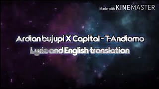 Andiamo  Ardian Bujupi X Capital T Lyric and English translation by Alex Zahid [upl. by Ahsircal]