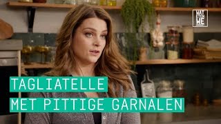 24Kitchen  Wat Eten We Vandaag Afl 15 Miljuschkas tagliatelle met pittige garnalen [upl. by Brittni]