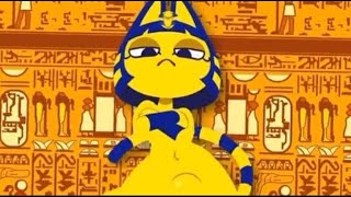 Funny Cat Dance Zone Ankha [upl. by Bilbe]