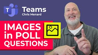 Microsoft Teams  Add images to poll questions  December 2022 feature [upl. by Min]