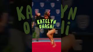 katelyn ohashi floor best performance  katelyn ohashi floor music [upl. by Tenaej]