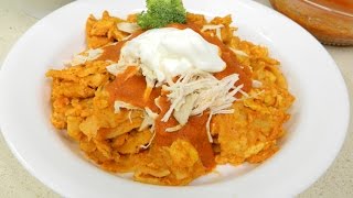 Chilaquiles Rojos A mi Estilo [upl. by Ewan]