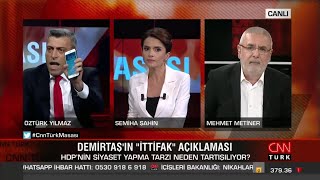 Mehmet Metiner  Öztürk Yılmaz Tartışmasının Tamamı 13062020 [upl. by Alcock]