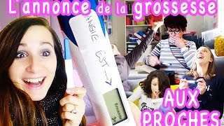 Comment ANNONCER sa GROSSESSE  Angie la Crazy Série [upl. by Netsryk]