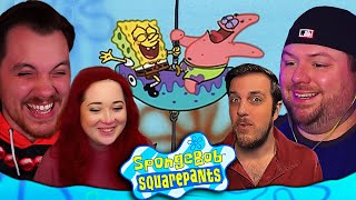 We Watched Spongebob Episode 19 and 20 For The FIRST TIME Group REACTION [upl. by Ravaj]