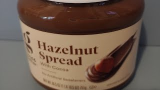 Target Good amp Gather Hazelnut Spread review [upl. by Placida]