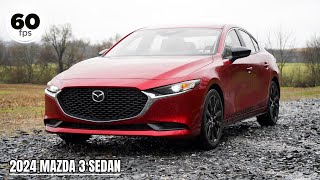 2024 Mazda 3 Sedan Review  Starting at UNDER 25k [upl. by Teplitz]