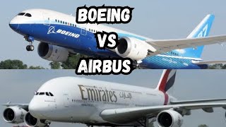 15 Differences Between Airbus Boeing [upl. by Bertle]