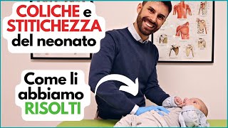 COME CURARE le COLICHE GASSOSE e la STIPSISTITICHEZZA del NEONATO Dr Matteo Silva  Osteopata [upl. by Marras]