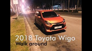 2018 Toyota Wigo G AT Walk around  Test Drive [upl. by Llevram79]