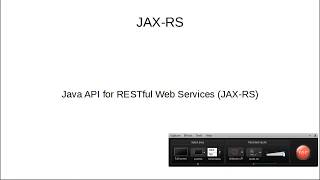 jax rs web service 01 introduction [upl. by Derril828]