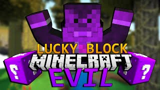 Minecraft EVIL FOREST Lucky Blocks Mod w The Pack [upl. by Candyce]