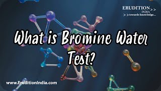 What is Bromine Water Test Organic Chemistry  Carbon amp Its Compounds  Class X Level [upl. by Atiuqehc]