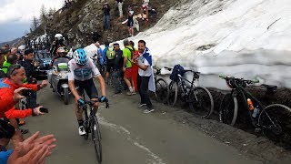 Colle delle Finestre Froome Attack  Brave Froome  Giro dItalia 2018 Stage 19 HD [upl. by Lebasile]