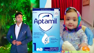 Aptamil 1 Baby milk Powder  Dr Zain The Healthier Pakistan [upl. by Nomla]