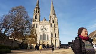 Les cloches de NotreDame de Chartres sonnent pour NotreDame de Paris [upl. by Saxela]