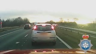 Britains worst driver Dangerous driver banned after being caught on camera [upl. by Ahsilet]