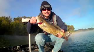 Fall smallmouth fishing on highland reservoirs [upl. by Eoin172]