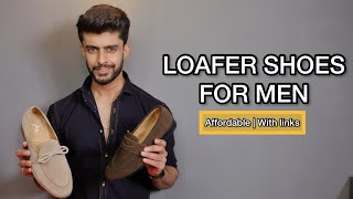 5 CLASSIC LOAFER SHOES FOR MEN IN BUDGET  SHOE HAUL FOR MEN INDIA [upl. by Ecnerrat679]