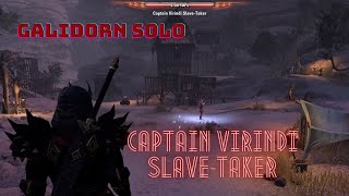 Elder Scrolls Online  Galidorn Hews Bane World Boss Solo  Thrall Cove [upl. by Nwahsram]