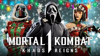 Mortal Kombat 1  Ghostface DLC Update Holiday Skins T1000 Release Date Toasty Easter Egg [upl. by Sardse]