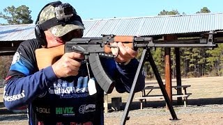 AK47 RPK 30 rounds in under 5 seconds with new Magpul PMAG 762x39 [upl. by Ahsenad]