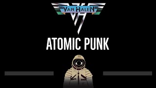 Van Halen • Atomic Punk CC 🎤 Karaoke Instrumental Lyrics [upl. by Annaeg]