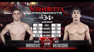 VENDETTA 34  Dusan Markovic VS Miguel Hinze [upl. by Yddor]