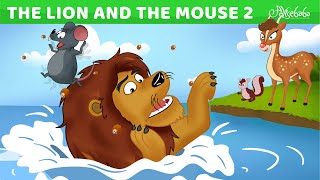 The Lion The Mouse and The Sleepy Bear  Bedtime Stories for Kids  Animated Fairy Tales [upl. by Onabru]