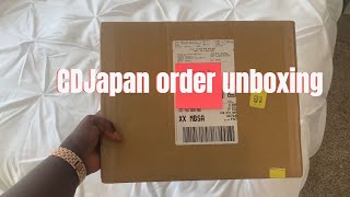 CDJapan manga order unboxing [upl. by Ahrendt]