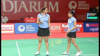 R16  WD  M Jauhari  G Polii vs Jwala GuttaAshwini Ponnappa  2011 Djarum Indonesia Open [upl. by Urba]