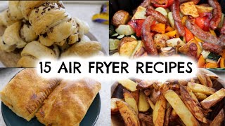 15 AIR FRYER RECIPES  WHAT TO COOK IN YOUR AIR FRYER  KERRY WHELPDALE [upl. by Keeley]