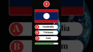 Guess The Flags QUIZ Part16 Test Your Knowledge 🏳 shorts flagquizz [upl. by Icnan]