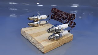 How to make a 230v free energy generator with spark plugs [upl. by Hitchcock]