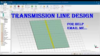 Design and Result checking of Microstrip Transmission Line Using CST [upl. by Kimon448]