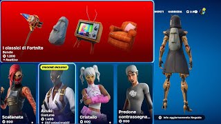 SHOP FORTNITE NOVITA AZUKI CLASSICI DELLA BATTAGLIA CLASSICI DU FORTNITE RE DORATO 16 NOVEMBRE [upl. by Ahseka390]