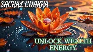 Manifest Prosperity Clearing Your Sacral Chakra [upl. by Anrev951]