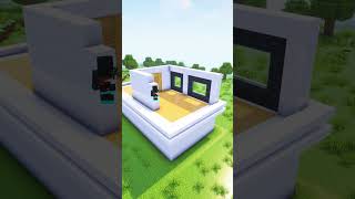 Minecraft Modern House🏠 shorts [upl. by Adnulahs]