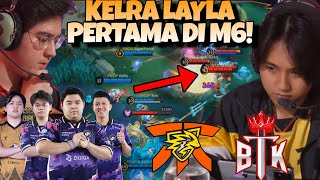 LAYLA PERDANA KELUAR DI M6  KELRA MENGGILA  FNATIC ONIC VS BTK MATCH 1  SWISS STAGE DAY 4 [upl. by Uranie]