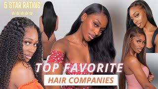 BEST AFFORDABLE HAIR COMPANIES ON ALIEXPRESS  TOP 4 ALIEXPRESS VENDORS 2022  aliexpresshairreview [upl. by Aiclid]