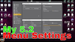 P3Dv52  menu settings  1 of 3 [upl. by Monty419]