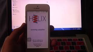 How to Jailbreak iOS 10  1033 using Helix Jailbreak 32bit devices only [upl. by Inaluiak]