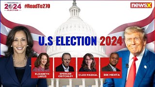 US Election 2024  Harris Vs Trump  Who Has The Edge  NewsX [upl. by Atteoj]