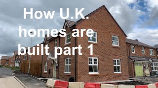 HOW UK HOMES ARE BUILT IN 2020 PART 1 Looking at how a timber frame house is built start to finish [upl. by Adnopoz336]