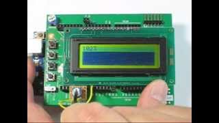 How to display Arduinos AD conversion results in graphic on graphic LCD shield [upl. by Snebur]