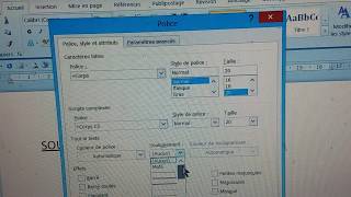 Comment faire un soulignement en pointillé dans Word [upl. by Ezaria]