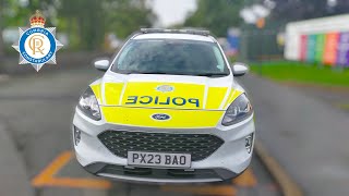 Cumbria Constabulary Ford seen at the Lancaster Infirmary [upl. by Ashman]