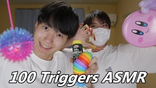 【ASMR】100 Triggers ASMR with Tsukki💥💯 [upl. by Vachel]