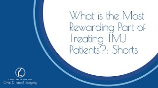 What is the Most Rewarding Part of Treating TMJ Patients  Shorts [upl. by Samara]